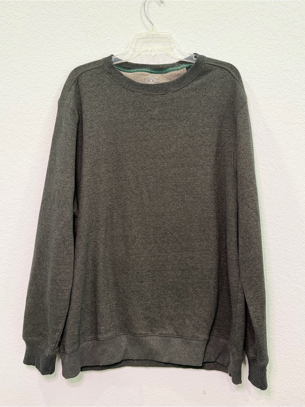 Men's Bass Crewneck Sweater Long Sleeve - Gray